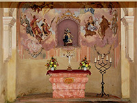 Kaple Bolestn Panny Marie - ov (kaple) - Interir kaple