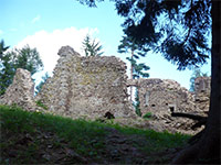 Zcenina kostela sv. Bartolomje - (zcenina kostela) - Zcenina kostela sv. Bartolomje (foto: J.Charima)