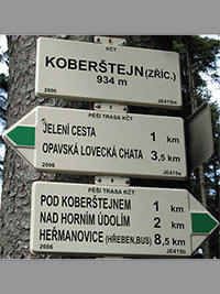 Kobertejn (rozcestnk)