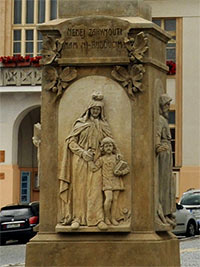 Socha - Pacov (socha) - Socha - Pacov
