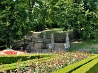 Park zmku - Hlubok nad Vltavou (park) - Schodit