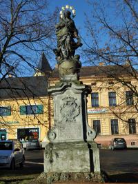 Socha sv. Pany Marie Immaculaty - Zbraslavice (socha) - 