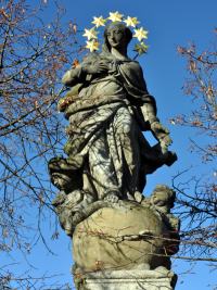 Socha sv. Pany Marie Immaculaty - Zbraslavice (socha) - 