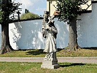 Kostel sv.Vavince - Ledenice (kostel) - sv. Jan Nepomuck