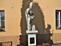 Socha sv.Ambrože - Mladošovice (socha)
