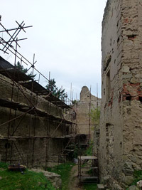 Cimburk (zcenina) - Hrad
