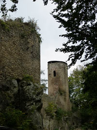 Cimburk (zcenina) - Hrad