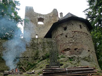 Cimburk (zcenina) - Hrad