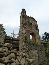 Cimburk (zcenina) - Hrad