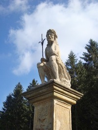 Barokn sloup Ecce homo (drobn pamtka) - 