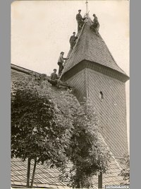 historick foto Kaple sv. Kateiny - Dvorce (kaple)