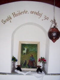 Kaplika sv.Huberta - Dvorce (kaplika) - 