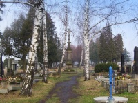 
                        Centrální kříž na hřbitově - Hodolany (hřbitov)
