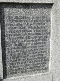 Pomnk Obtem 1. svtov vlky - Svtec (pomnk) - 
