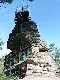 Skaln vyhldka Hlavatice (rozhedna) - Skaln vyhldka Hlavatice