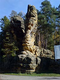 Potol kuel - Jetichovick stny (skaln tvar)