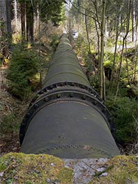 Budova stavidel hydrocentrly - Vy Brod (technick zajmavost) - 