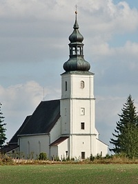 Kostel sv.Petra a Pavla - Bernartice (kostel) - Bernartice kostel