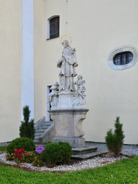 Socha sv.Jana Nepomuckého - Ostrovačice (socha)