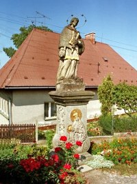 Socha sv. Jana Nepomuckho - Libho (socha) - 