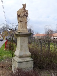 Socha sv. Jana Nepomuckho - Miroslavsk Knnice (socha)