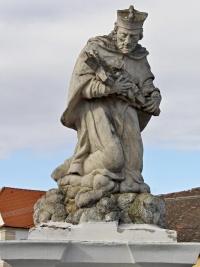 Socha sv.Jana Nepomuckého - Dolní Věstonice (socha)