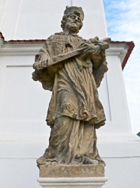 Socha sv.Jana Nepomuckého - Drnholec (socha)