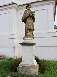 Socha sv.Jana Nepomuckho - Drnholec (socha) - 