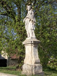Socha sv.Jana Nepomuckého - Klentnice (socha)