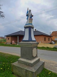 Socha sv. Florina.- Lukov (socha) - 