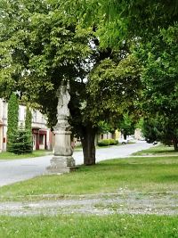 Socha sv. Barbory - Bělčice (socha)