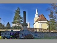 Pomník Obětem 1. a 2.války a vojákům RA - Veverské Knínice (pomník)