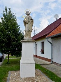 Socha sv. Jana Nepomuckho - Pohoelice (socha)