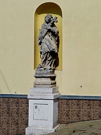 Socha sv. Jana Nepomuckého - Stařečka (socha)