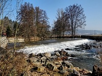 Bezina (obec) - Bezina splav na Svratce