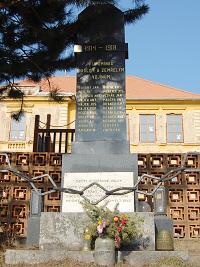Hostnice (obec) - Pamtnk padlm ve svtovch vlkch