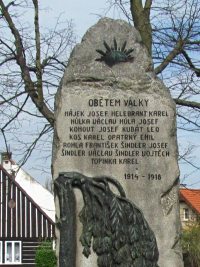 Pomnk Obtem 1. a 2. svtov vlky - Skryje (pomnk) - 