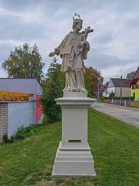 foto Socha sv. Jana Nepomuckho - Hrotovice (socha)