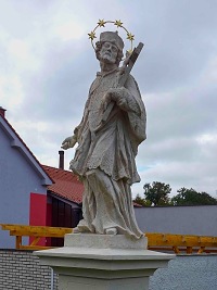 foto Socha sv. Jana Nepomuckho - Hrotovice (socha)