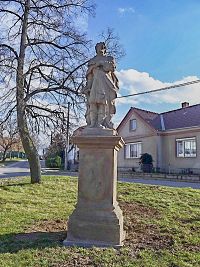 Socha sv. Donta - Hrotovice (socha) - 