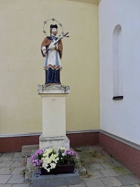 Socha sv. Jana Nepomuckho - Trbouany (socha)