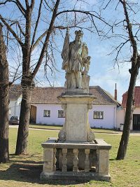 Socha sv. Floriána - Hrádek (socha)