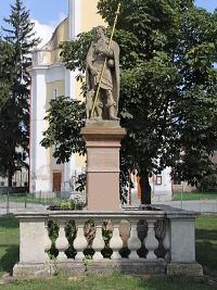 Socha sv. Rocha - Hevlín (socha)