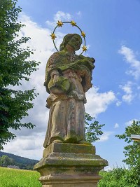 Socha sv. Jana Nepomuckho - Hrabice (socha) - 