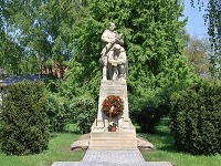 Pomnk vojkm Rud armdy - Hruovany nad Jeviovkou (pomnk)