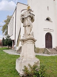 Socha sv. Jana Nepomuckho - Jeviovka (socha)