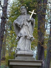 Socha sv. Jana Nepomuckho - Nm욝 nad Oslavou (socha)