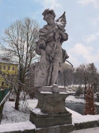 Socha sv. Floriana - Náměšť nad Oslavou (socha)