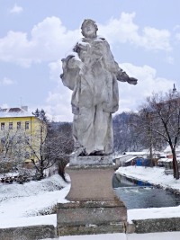 Socha sv. Jana Nepomuckho - Nm욝 nad Oslavou (socha)