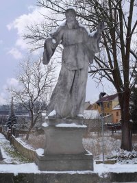 Socha sv. Františka z Pauly - Náměšť nad Oslavou (socha)